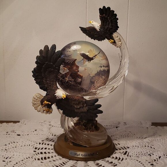 Vtg 2003 Bradford Exchange "High Ridge Liftoff" from Majestic Flights Collection - Picture 1 of 7